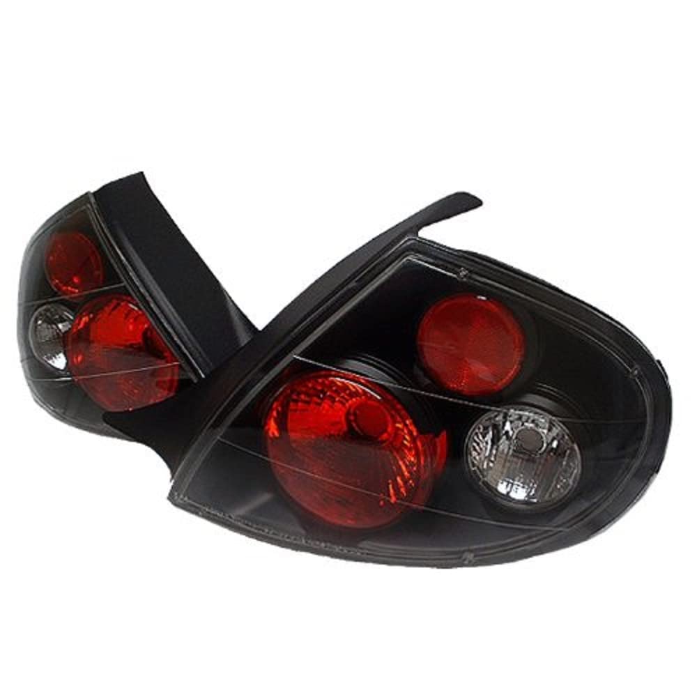 Spyder Dodge Neon 00-02 Altezza Tail Lights - Black Housing LED Brake Lights for Enhanced Style & Visibility - Perfect for Night Driving & Car Shows