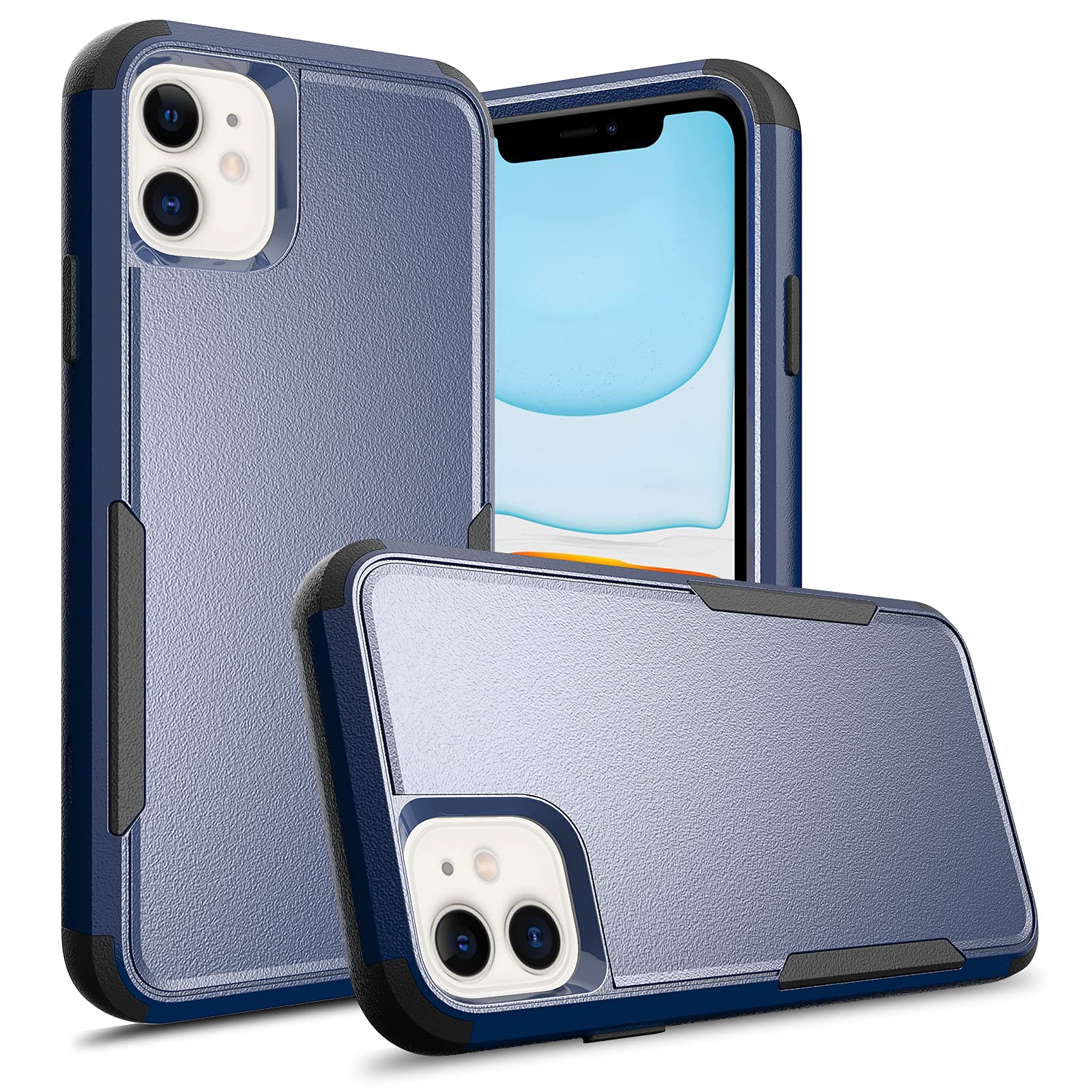 Shockproof Heavy Duty Protective Phone Case for Apple iPhone 11 - Durable Anti-Slip Cover for Outdoor, Sports & Daily Use