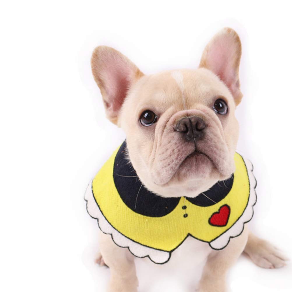 Leowow Pet Bandana Scarf for Small, Medium Dogs & Large Cats - Adjustable Puppy Dog & Cat Neckwear for Daily Walks, Grooming, Photo Shoots & Special Occasions
