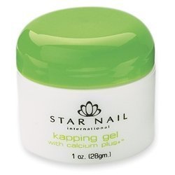 STAR NAIL Natural Nail Kapping Gel 1 oz - Professional Strength Nail Builder Gel for Stronger Nails - Perfect for DIY Manicures & Salon Nail Extensions