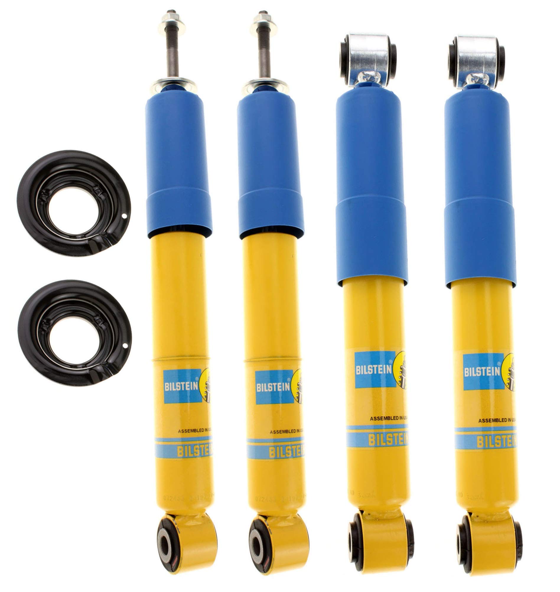Bilstein B6 4600 Front & Rear Shock Absorbers Kit for Nissan Pathfinder 4WD - Heavy Duty Performance Suspension Upgrade for Off-Road & Towing