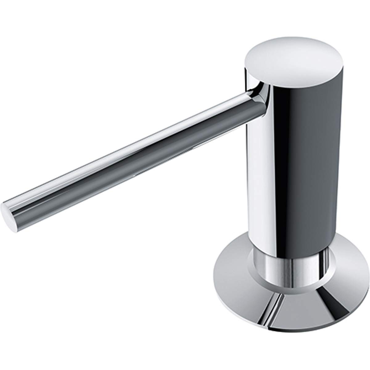 Franke 119.0584.065 Comfort Soap Dispenser - Touchless Automatic Liquid Soap Dispenser for Kitchen & Bathroom, Gray, Stainless Steel - Perfect for Home, Office, and Commercial Use