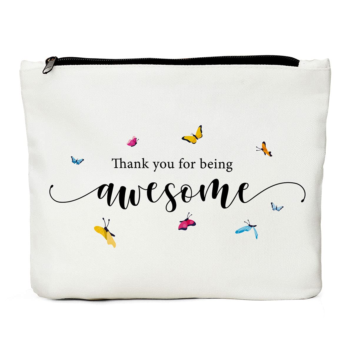 Inspirational Makeup Bag for Women - Encouragement Gift for Employees, Friends & Teens - Perfect for Thank You & Appreciation Gifts