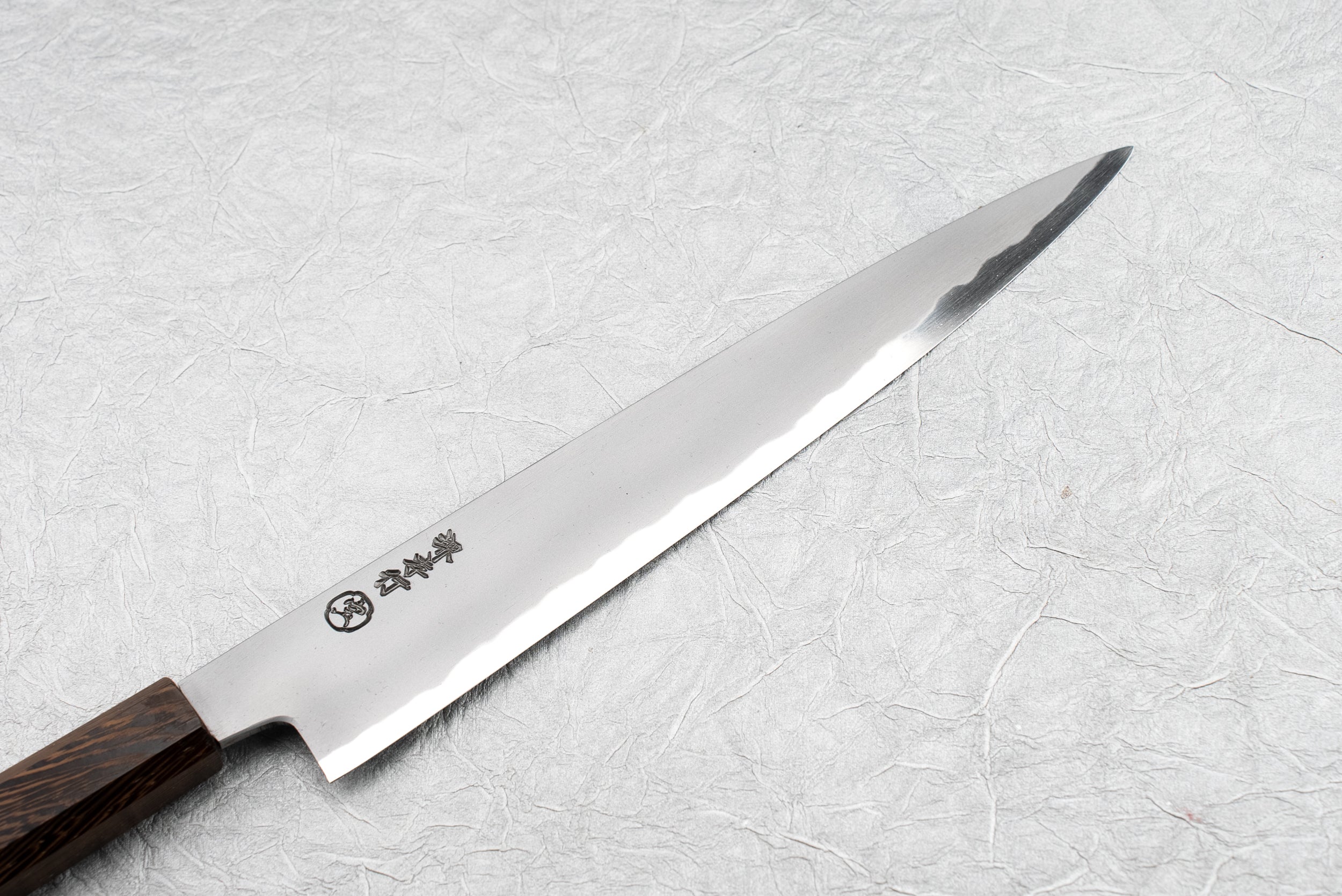 Premium Sakai Takayuki Sanpo Shirogami Kasumi Sujihiki 240mm Japanese Slicing Knife - Perfect for Sushi, Sashimi & Meat Carving