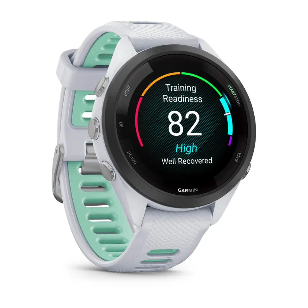 Garmin Forerunner 265S GPS Running Smartwatch - Advanced Training Metrics, Music Storage & Health Tracking for Runners, Athletes & Fitness Enthusiasts | Perfect for Outdoor Running, Cycling & Gym Workouts