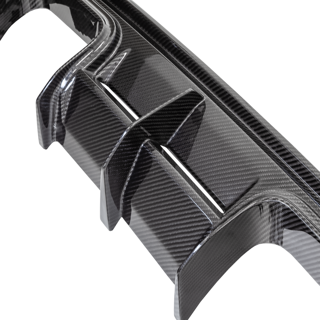 BMW G8X M3 Carbon Fiber Rear Diffuser V Style™ - High Performance Aero Upgrade for Track & Street Racing - Enhance Style & Downforce