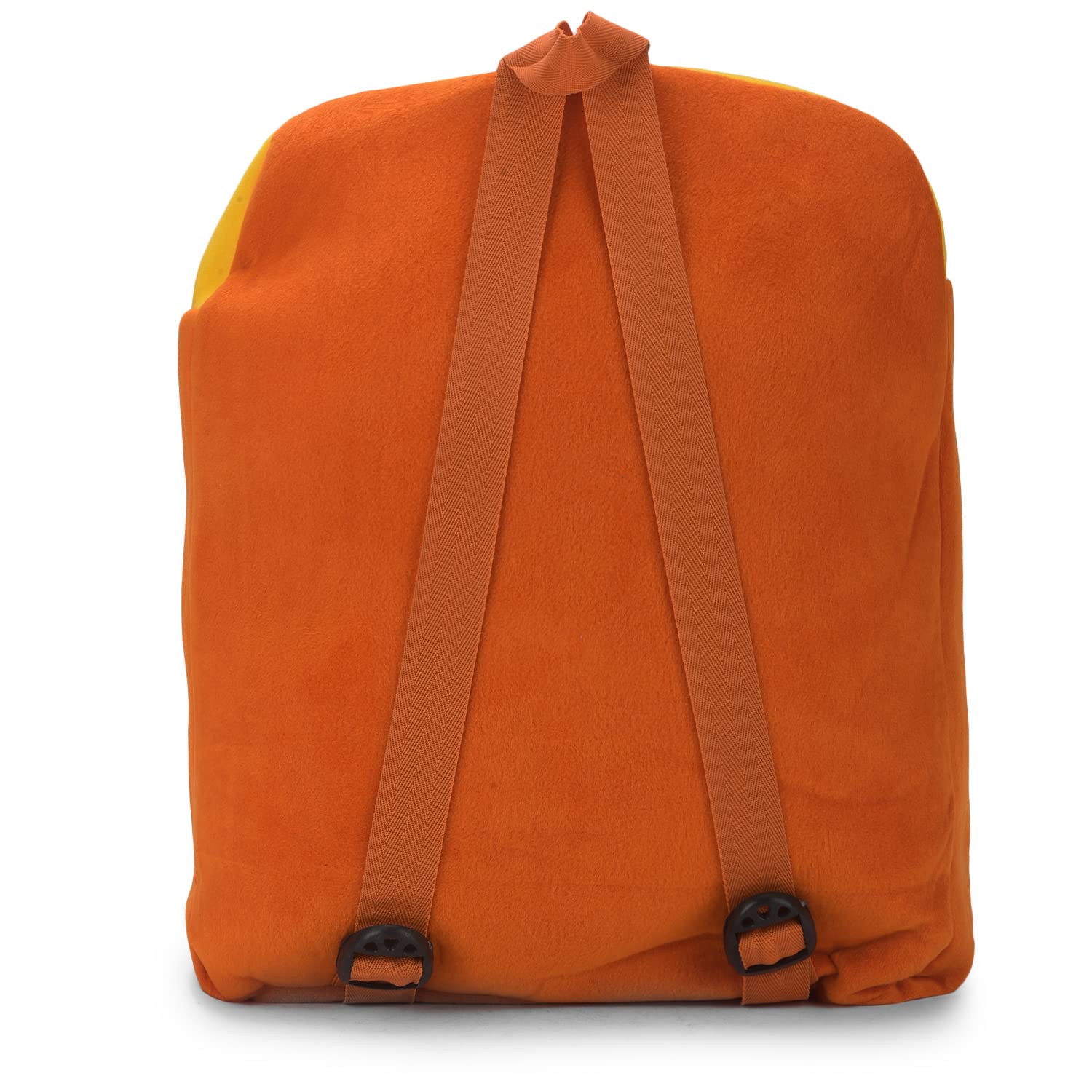 Stylish Orange Canvas Backpack for School - Trendy & Durable Hamston Funky Bag for Teens & College Students - Perfect for Everyday Use, Travel & Outdoor Activities