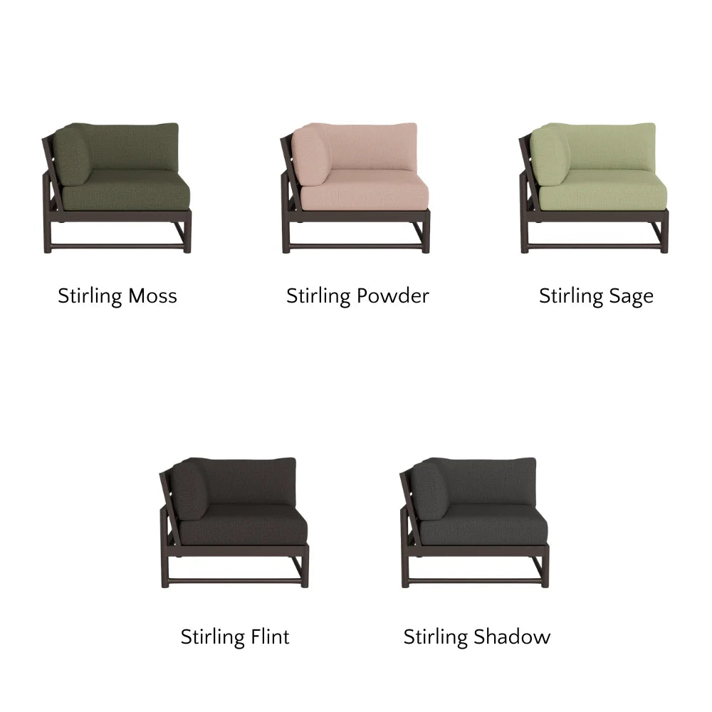 Breeze XL Outdoor Corner Sectional Sofa - Waterproof Patio Furniture Set with Cushions for Backyard, Poolside & Garden Relaxation