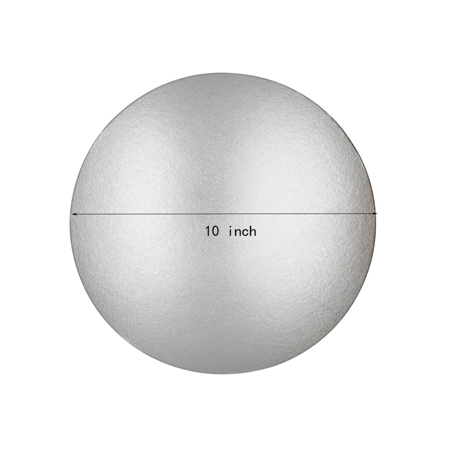 12 Pcs 10 Inch Silver Cake Boards - Round Cardboard Cake Bases for Decorating, Baking & Serving - Perfect for Birthday, Wedding & Party Cakes