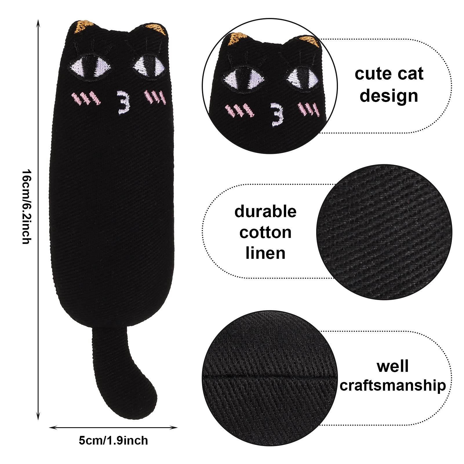 ADAKEL 5-Piece Catnip Toys for Kittens - Natural Cat Chew Toys for Dental Care & Playtime - Interactive Cat Toys for Indoor Cats, Stress Relief & Teething Kittens (Perfect for Playtime, Training & Bonding)