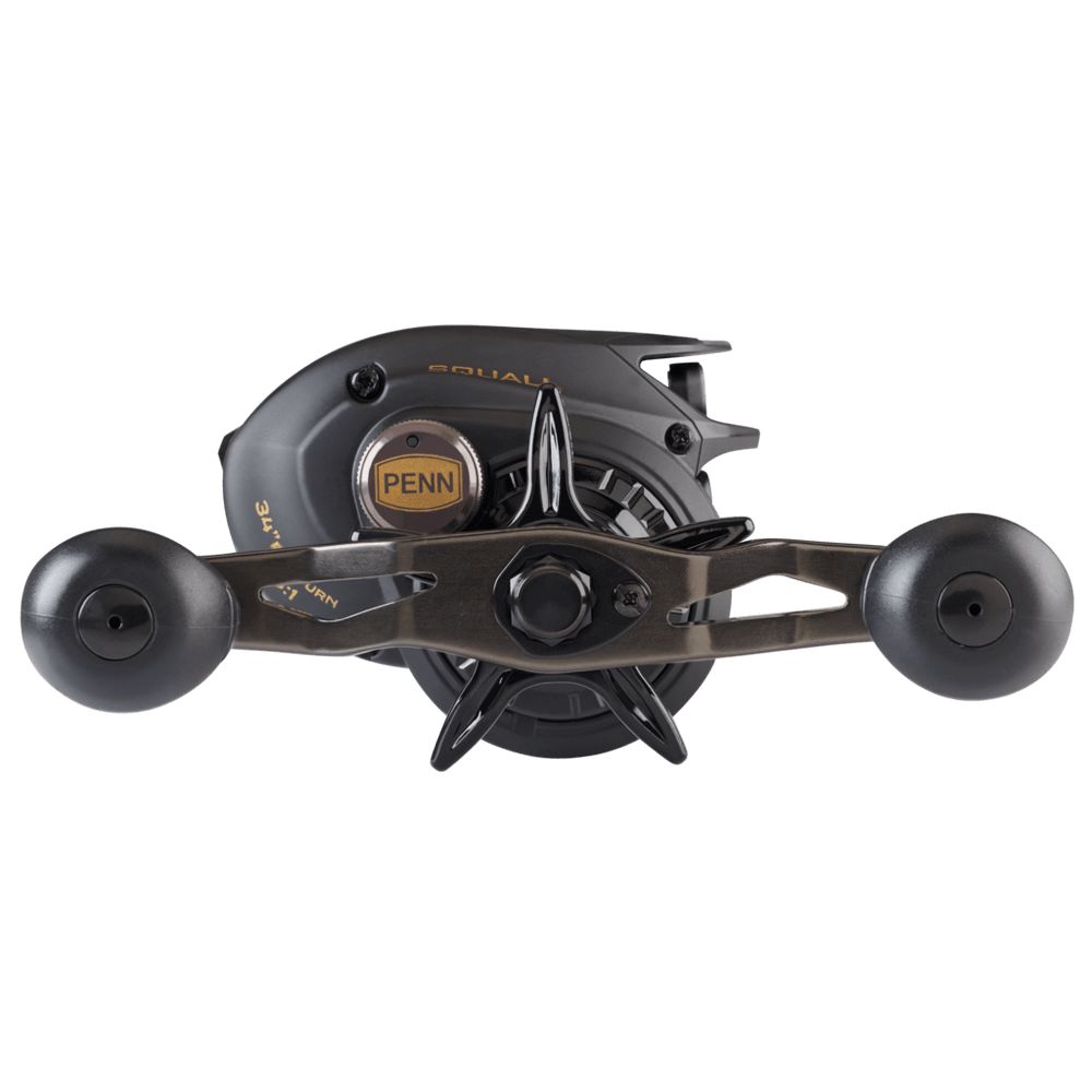 Penn Squall Low Profile Baitcasting Reels - High Performance Saltwater & Freshwater Fishing Reel for Bass, Walleye & Pike - Perfect for Casting, Trolling & Surf Fishing