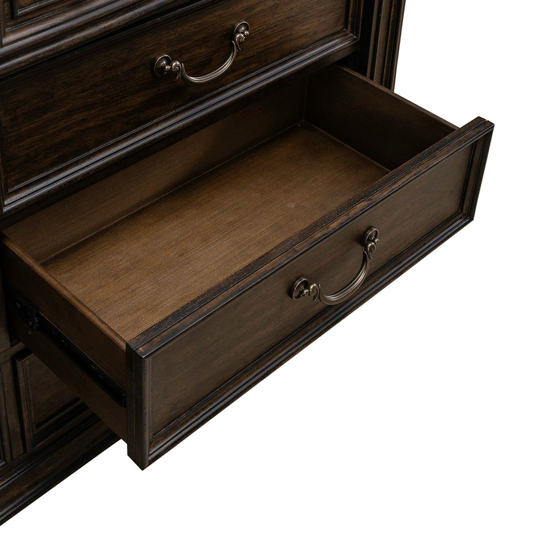 Provence Park Bedroom Furniture Set - Elegant French Country Style Bed Frame, Nightstand & Dresser for Cozy Home Decor | Perfect for Master Bedrooms, Guest Rooms & Vacation Homes