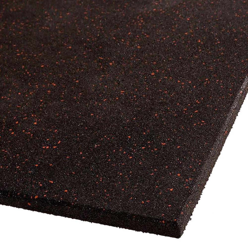 VersaFit Commercial Rubber Flooring Tiles 1m x 1m x 15mm - Durable, Slip-Resistant Gym & Warehouse Flooring for High-Traffic Areas