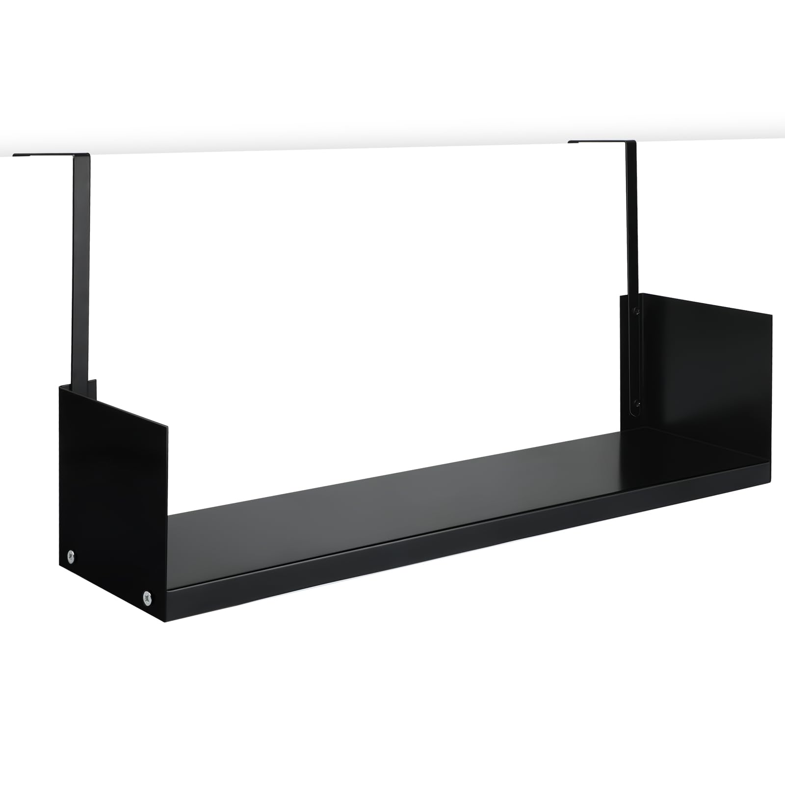 Office Cubicle Shelf Organizer - Hanging File Storage with Hooks for Desk, Books & Supplies - Perfect for Home Office, Workspace & Study Desk Organization