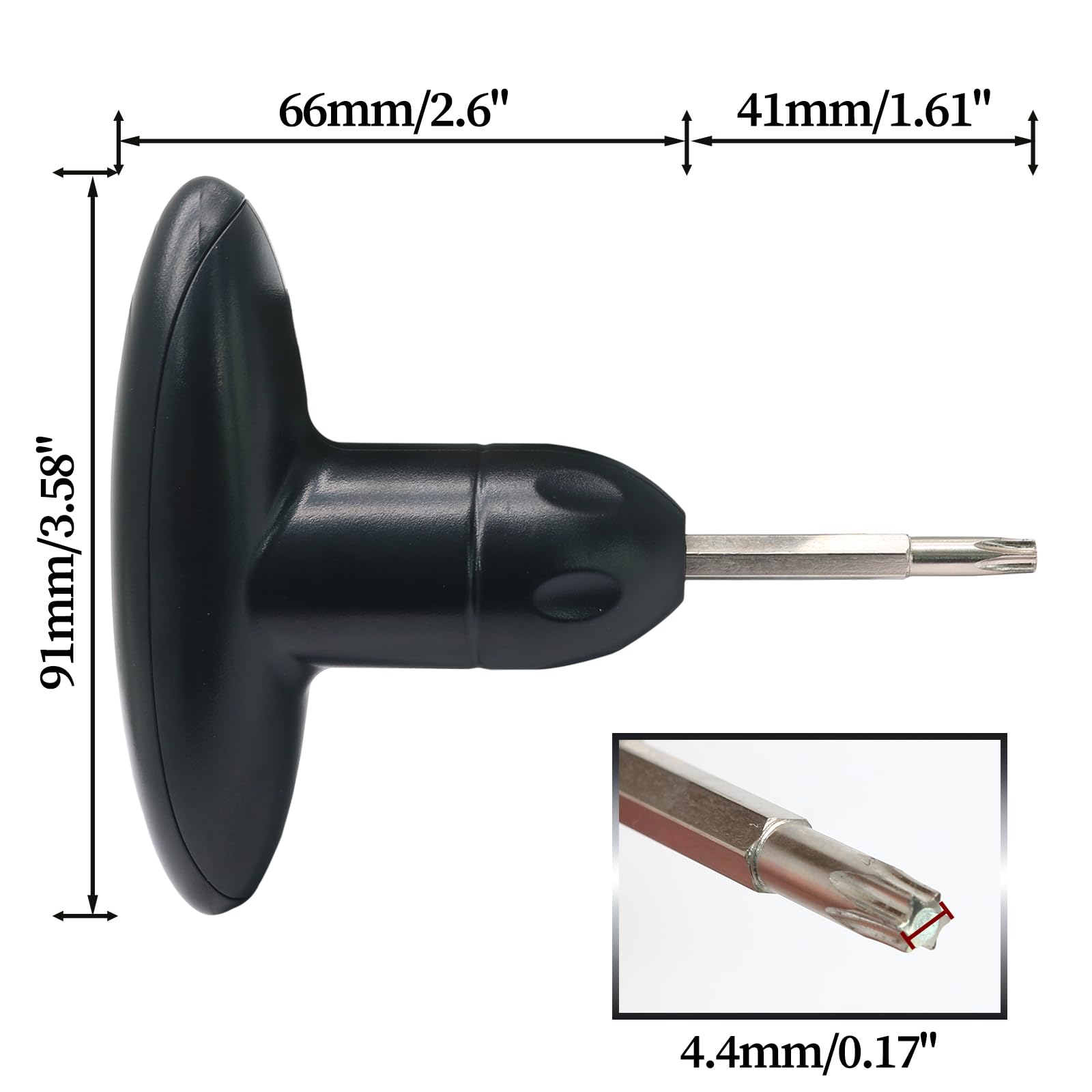 T25 Golf Wrench Tool - Adjustable Golf Club Head & Driver Shaft Adapter - Premium Golf Accessories for Club Repair & Maintenance - Perfect for Home Practice & Course Adjustments
