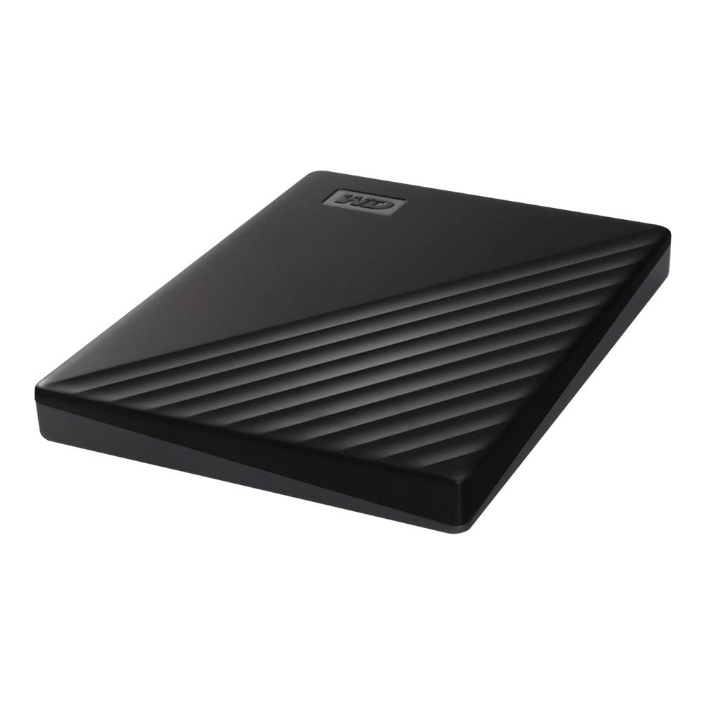 WD 2TB My Passport Portable External Hard Drive - USB 3.1/USB 3.0 Compatible, Password Protection & Ransomware Defense - Perfect for Data Backup, Travel & Secure File Storage (Model: WDBYVG0020BBK-WESN)