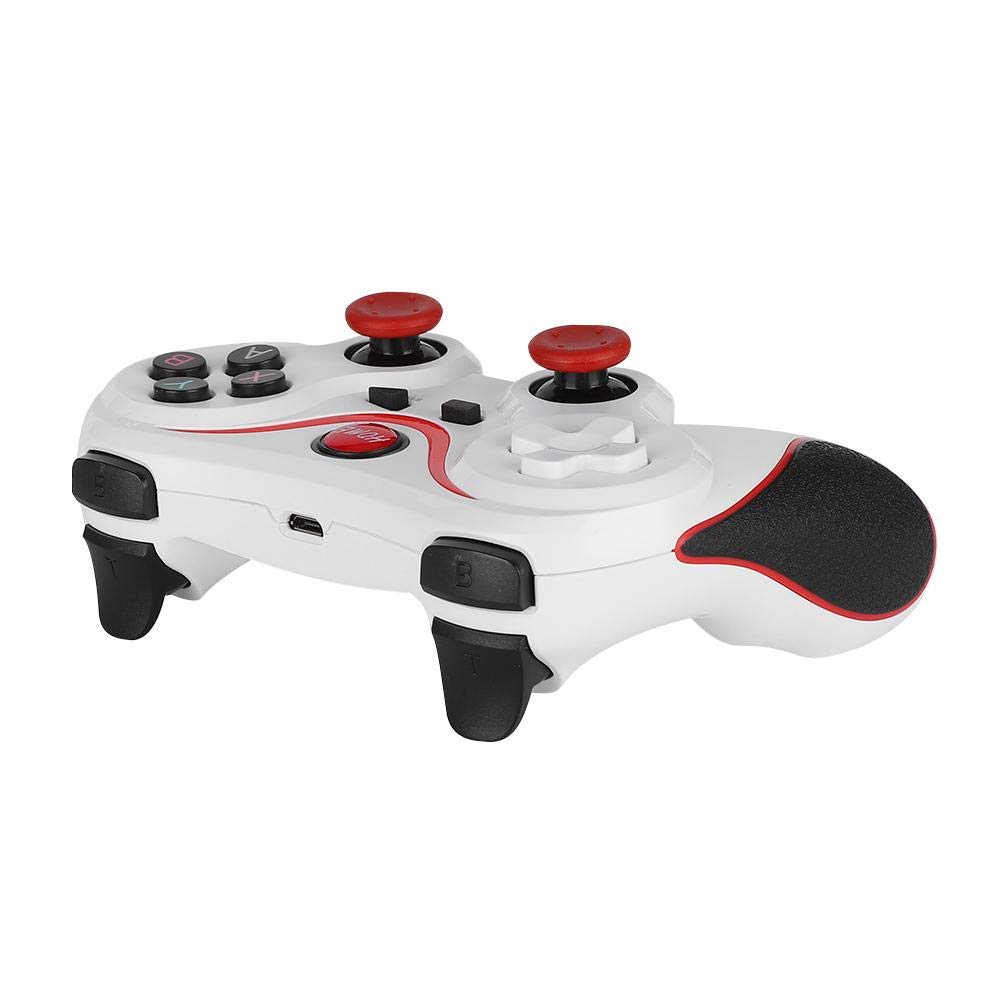 ASHATA Wireless Bluetooth Game Controller - Universal Gaming Joystick for Android, iOS, Windows 7/8/10, PS3, Smartphones & Tablets - Perfect for Mobile Gaming, PC Gaming & Console Gaming