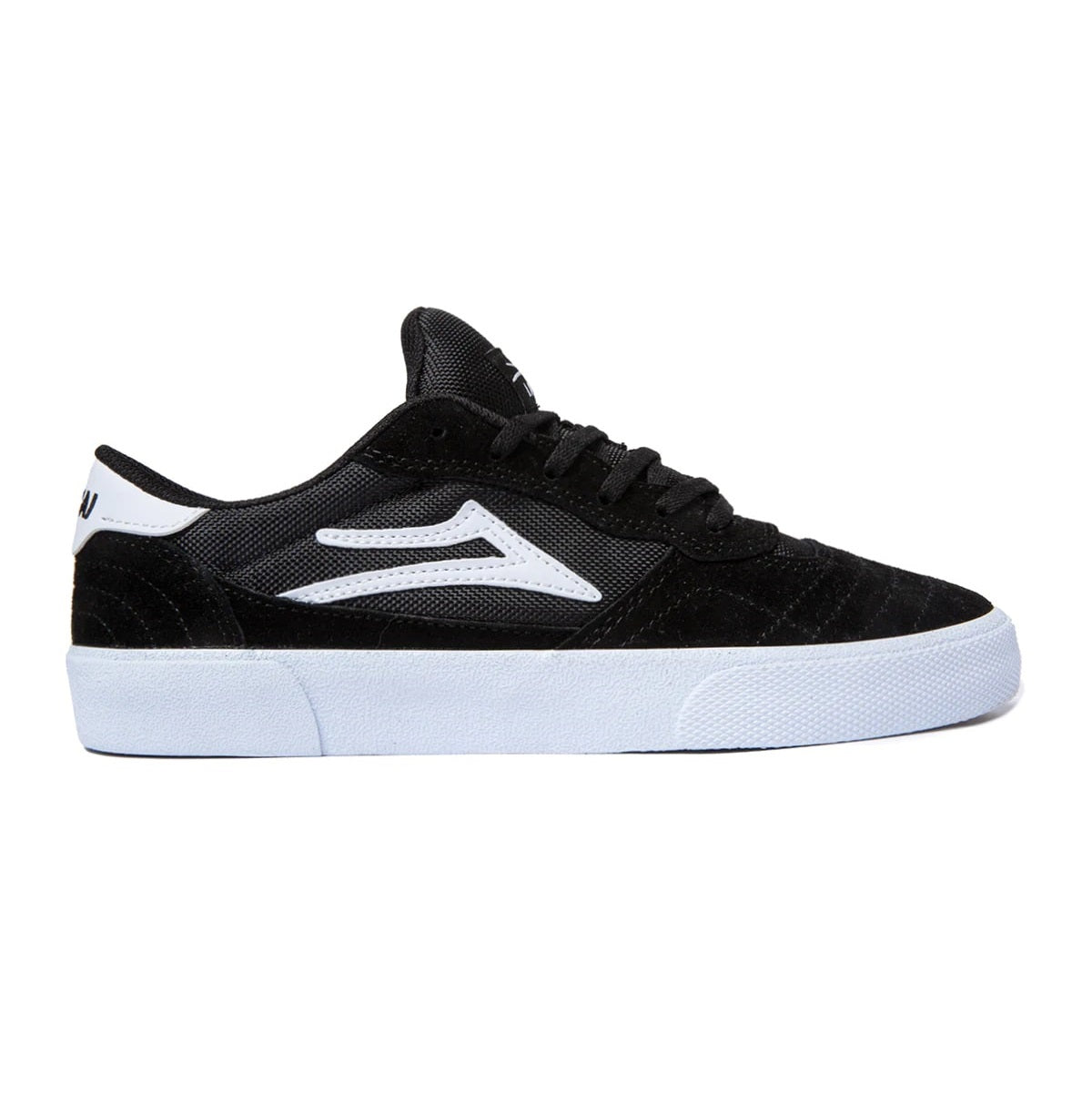 Lakai Cambridge Black & White Suede Skate Shoes - Men's High-Top Sneakers for Street Style & Skateboarding | Perfect for Urban Fashion & Board Sports