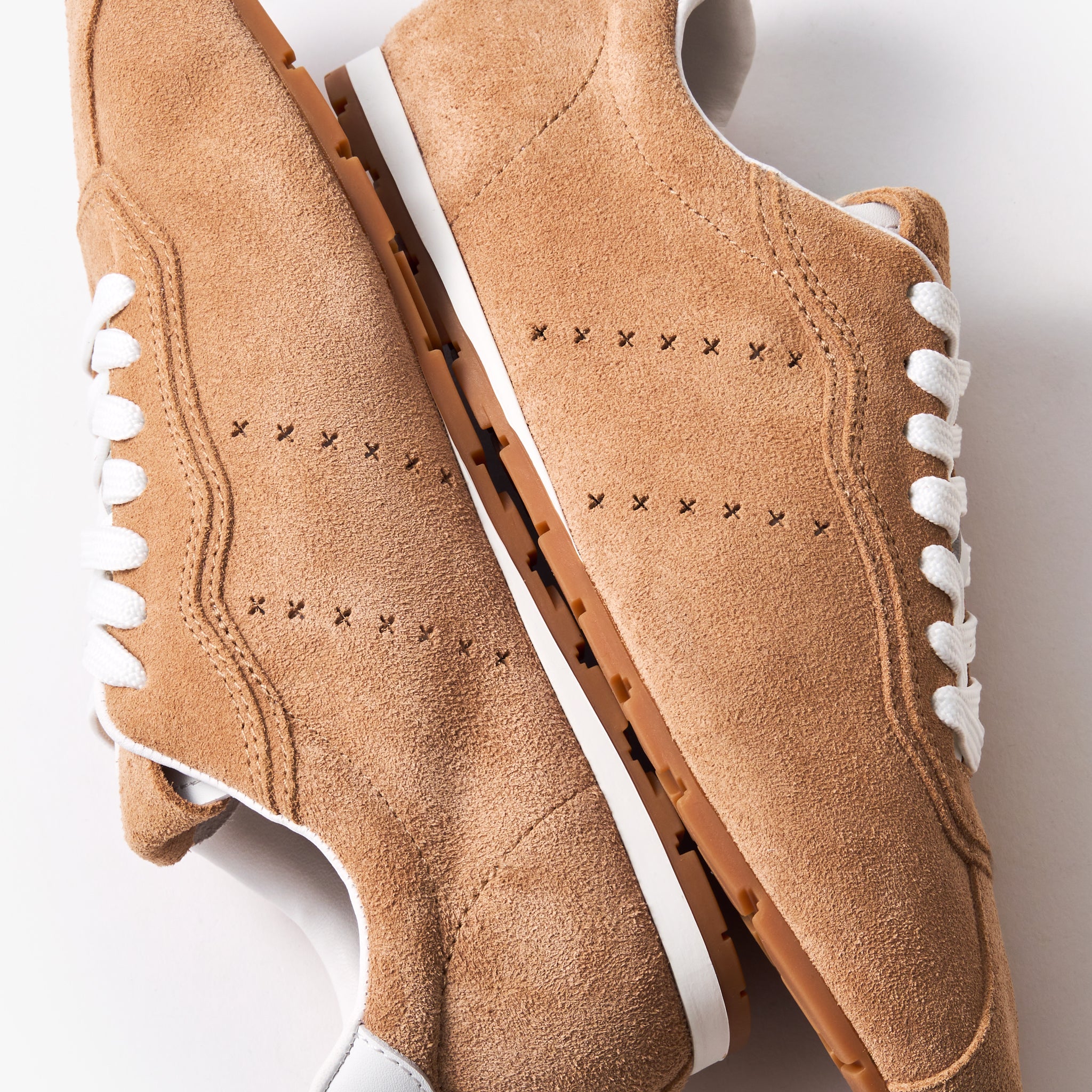Soft Sneakers for Women - Sand Suede Comfortable Walking Shoes | Casual Fashion Footwear for Everyday Wear, Travel & Outdoor Activities