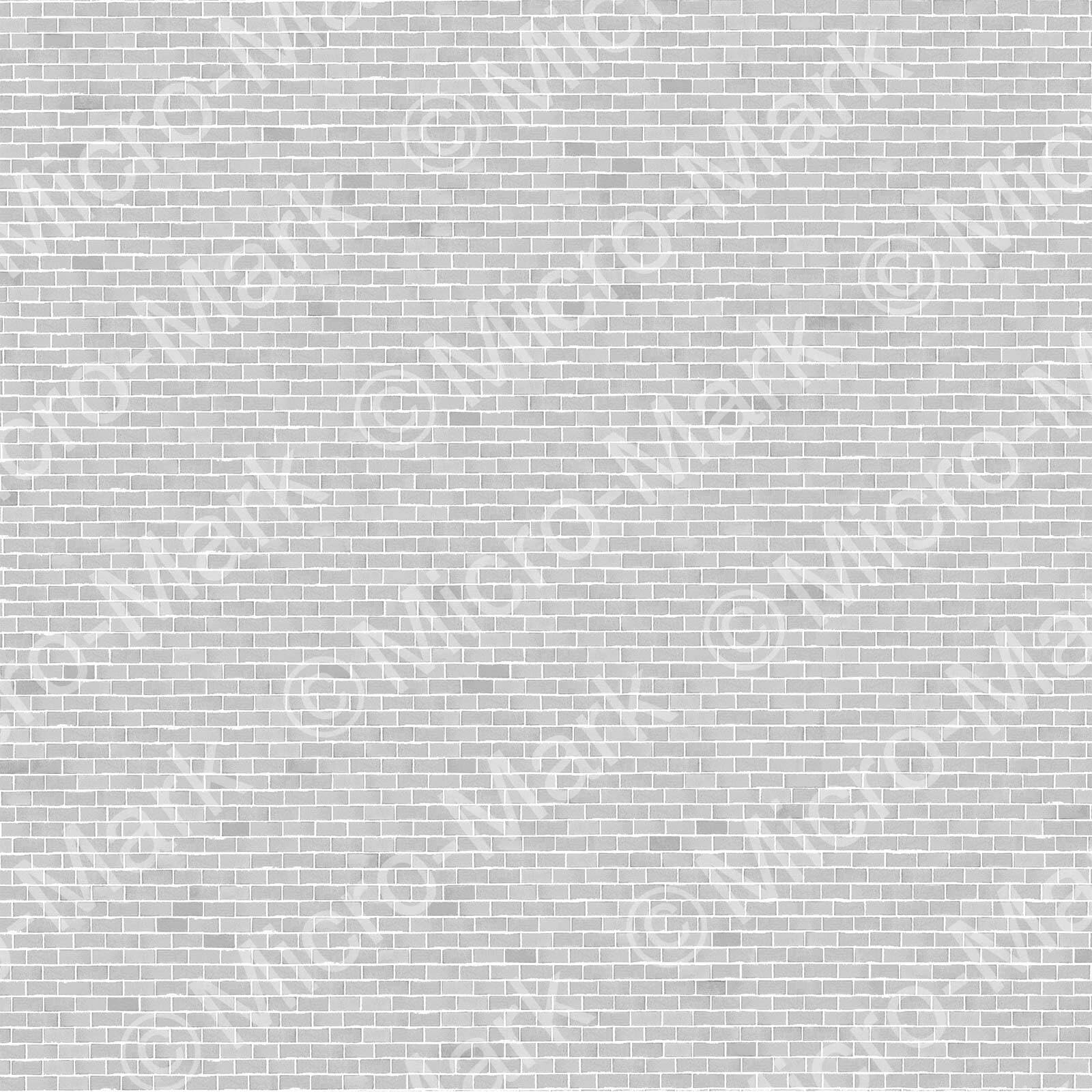 Micro-Mark HO Scale Cinder Block Building Paper - 4 Pack for Model Train Scenery & DIY Architecture Projects
