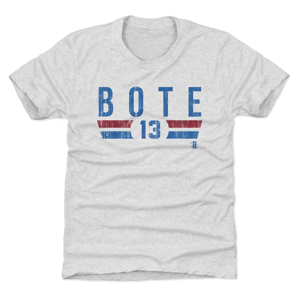 500 LEVEL David Bote Kids Baseball Jersey - Chicago Cubs Font Youth Shirt for Baseball Games & Fan Events