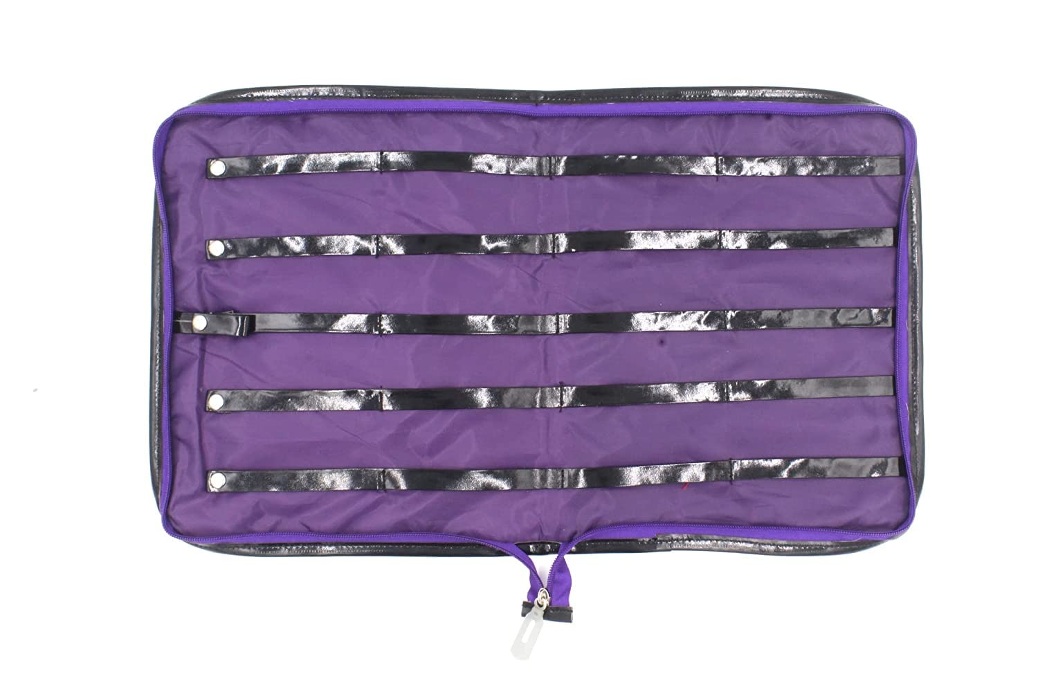 Echo Boomers Purple Hair Accessories Organizer Pouch - Stylish Hair Clip Storage Bag for Women & Girls | Travel-Friendly Scrunchie & Hair Band Organizer | Perfect for Travel, Home & Gym Use