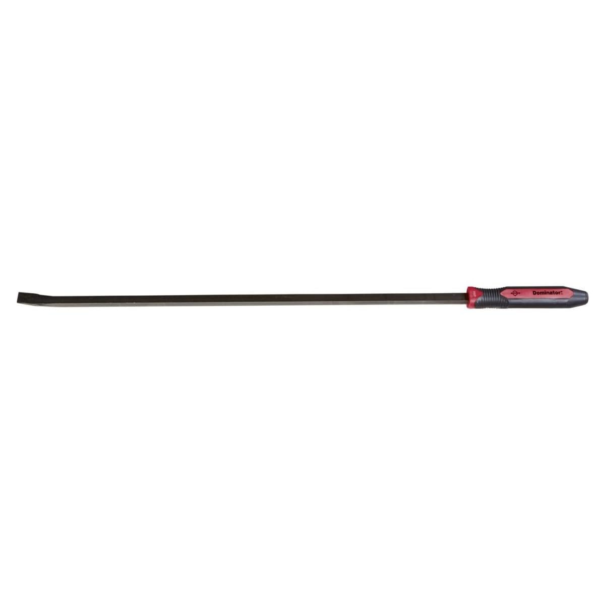 Mayhew Tools 14119 Dominator Pro 48-Inch Curved Pry Bar - Heavy Duty Red Steel Construction - Perfect for Automotive Repair, Construction & Demolition Work