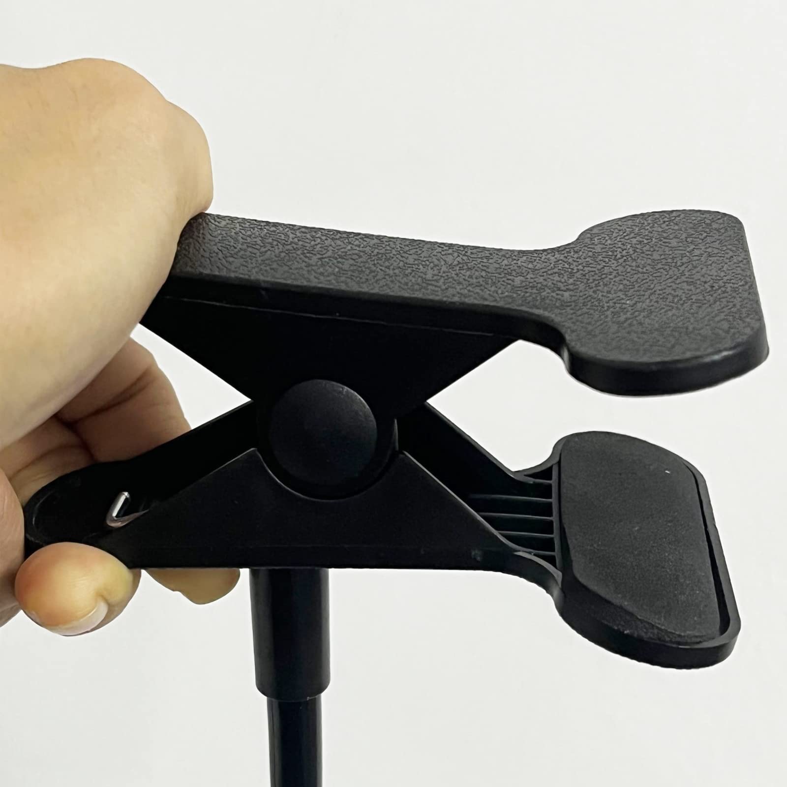 AUXPhome Adjustable Headphone Hook Holder - Desk Mount Hanger for Headphones & Headsets - Clamp-On Style Fits Thick Desks (50MM) - Vertical & Horizontal Mounting - Perfect for Office, Gaming & Home Workspace Organization