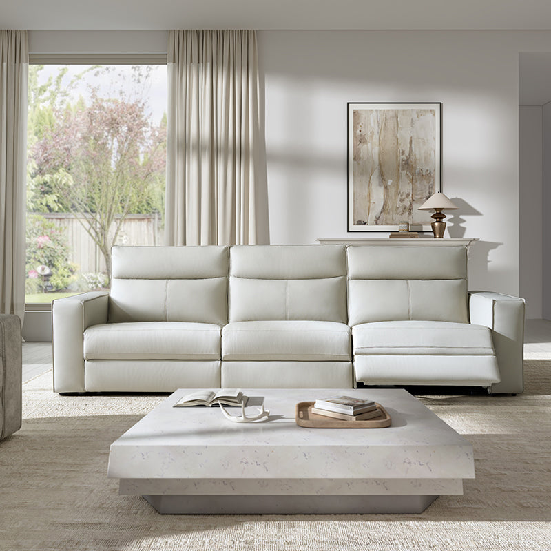 EliteNest Smart Modular Sofa with Power Recliners - Easy Assembly, Customizable Living Room Furniture for Modern Home & Entertainment Spaces