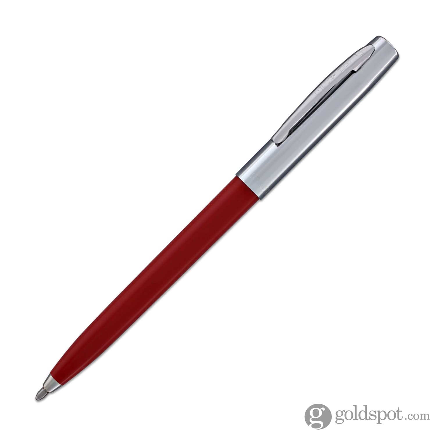 Fisher Space Pen Cap-O-Matic S200 Series Chrome & Red Ballpoint Pen - Perfect for Writing in Extreme Conditions, Gifts & Everyday Carry (EDC)