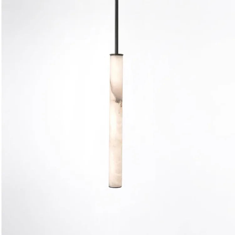 Vireo Modern Marble Pendant Light Fixture - Elegant Hanging Chandelier for Dining Room, Kitchen Island, Living Room & Bedroom Decor
