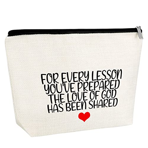 For every lesson you've prepared the love of God has been shared