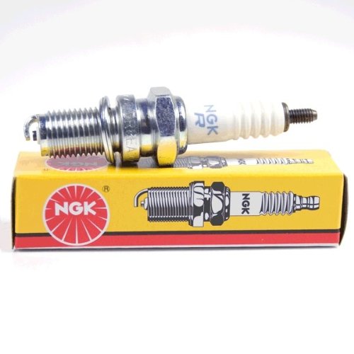 NGK DR8EA (7162) Spark Plugs - Set of 4 for Motorcycles, ATVs & Dirt Bikes - High Performance Ignition Plugs for Smooth Engine Operation