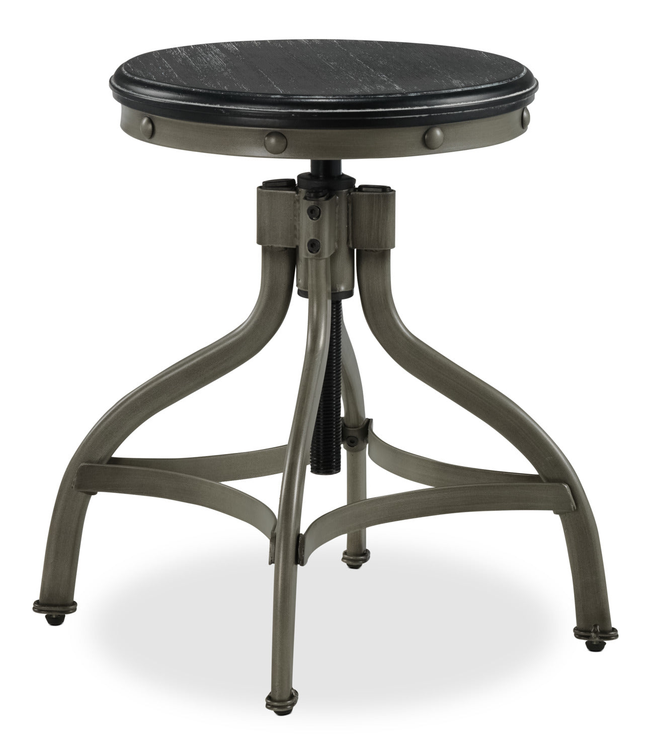 Modern Grey Blake Stool - Stylish Bar Stool for Kitchen Island, Dining Room & Home Decor | Durable & Comfortable Seating