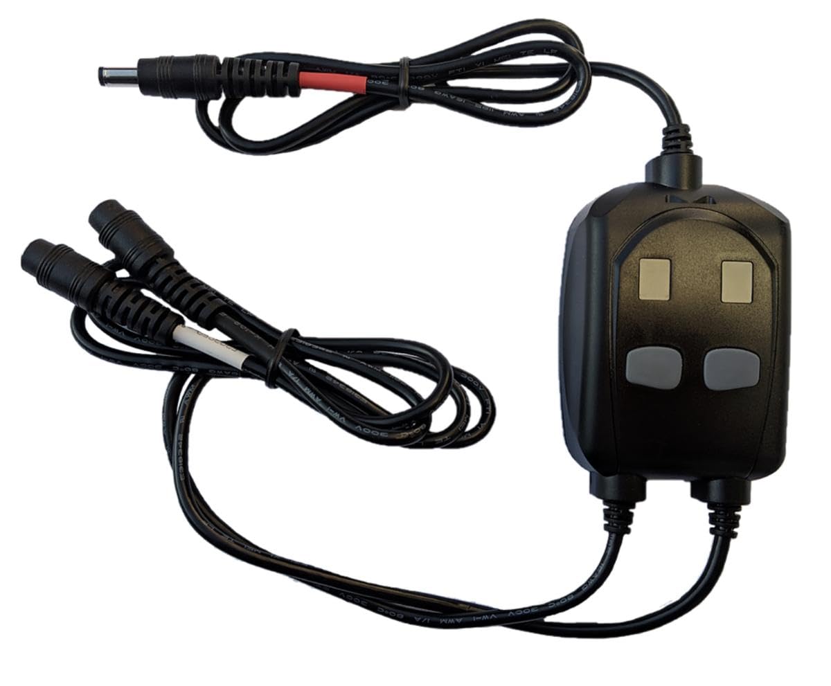 12V Dual Digital Temperature Controller for Car & Home - California Heat - Perfect for Heating Pads, Seat Warmers & HVAC Systems