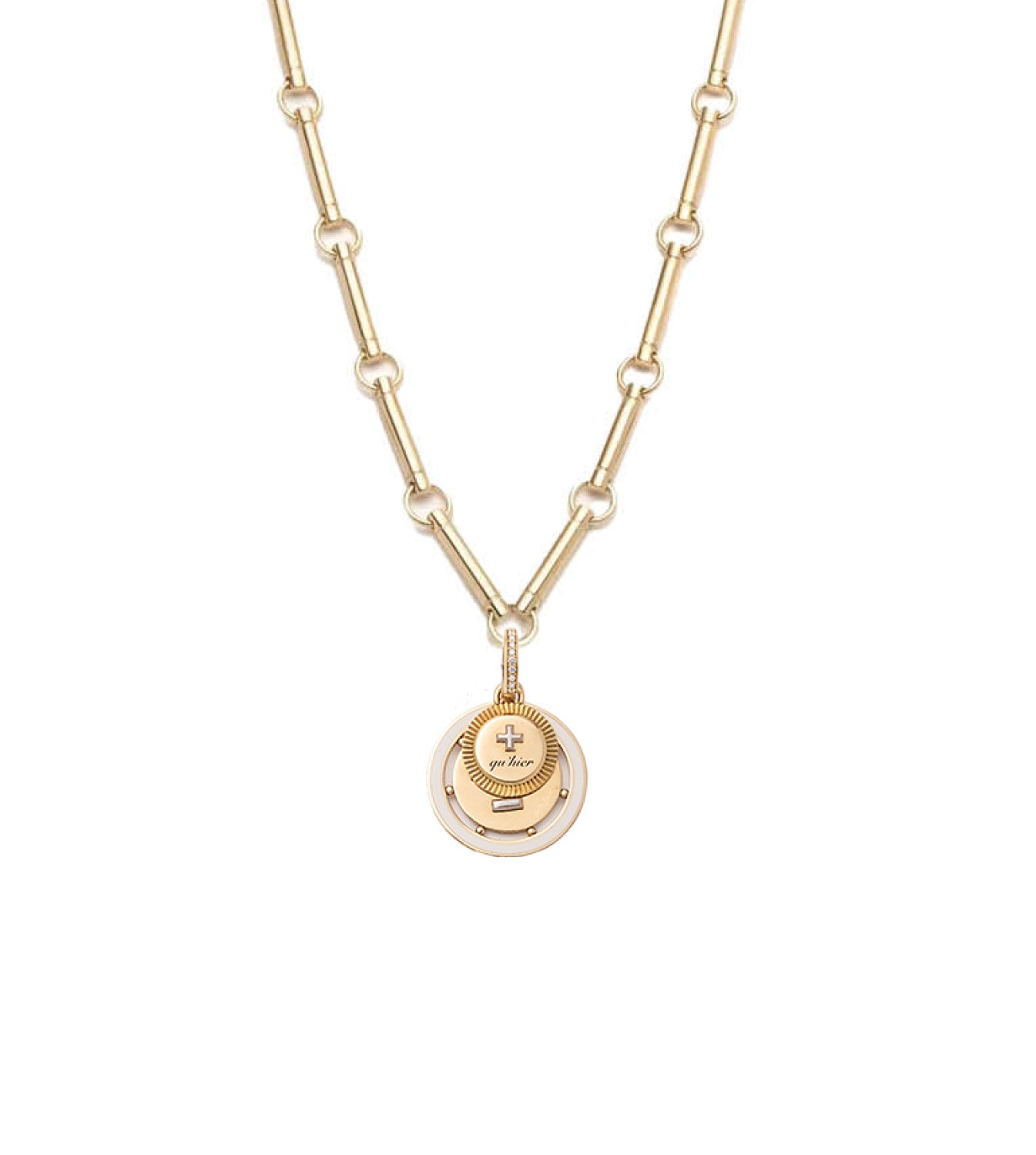 Ever Growing Love Vivacity: Element Chain Couple Necklace for Anniversary, Valentine's Day & Romantic Gifts