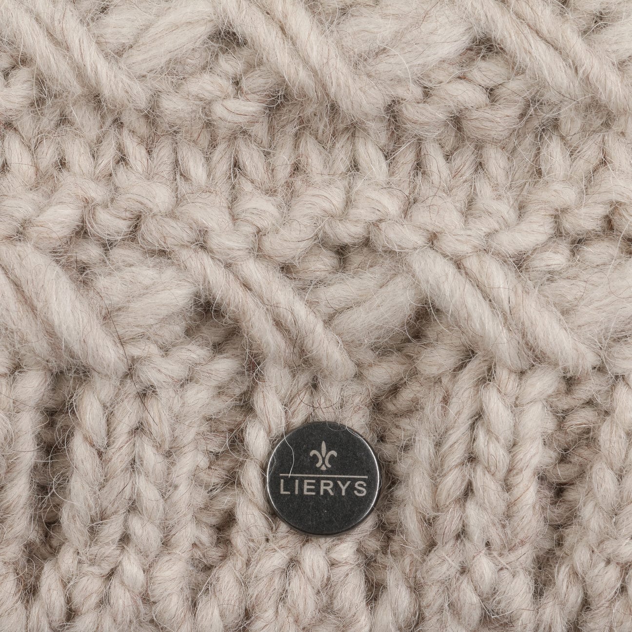 Lierys Pinea Beanie with Soft Fleece Lining - Warm Winter Knit Hat for Men & Women - Perfect for Skiing, Hiking & Outdoor Activities