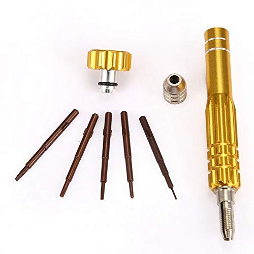 1PCS Multi-Purpose Micro Precision Screwdriver Set for Watch Repair, Eyeglasses, Electronics, Cellphone, Laptop & Jewelry - Tiny Head Small Screwdriver Kit (Color Random) | Perfect for Watchmakers, DIY Enthusiasts & Tech Repair Professionals