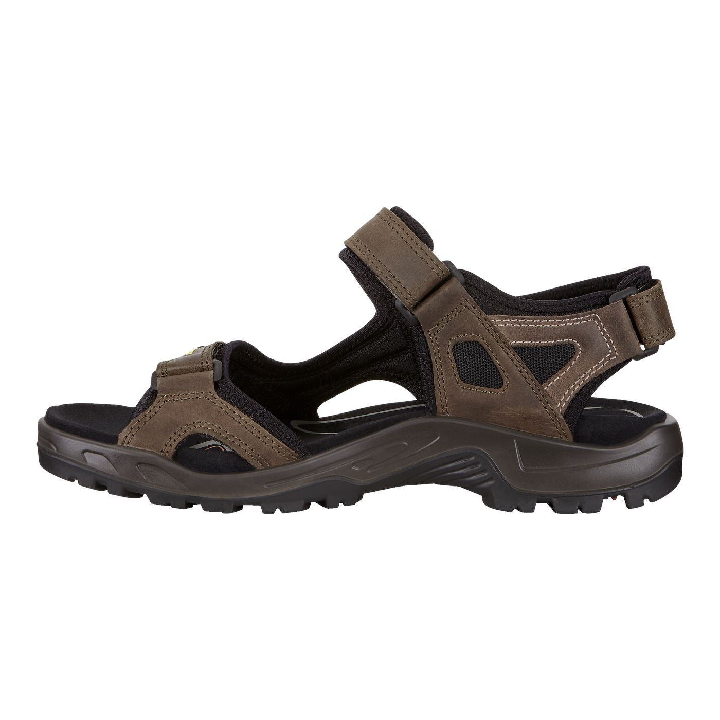 ECCO YUCATAN Men's Comfortable Leather Sandals - Breathable & Supportive Outdoor Walking Shoes for Beach, Travel & Casual Wear - Final Sale