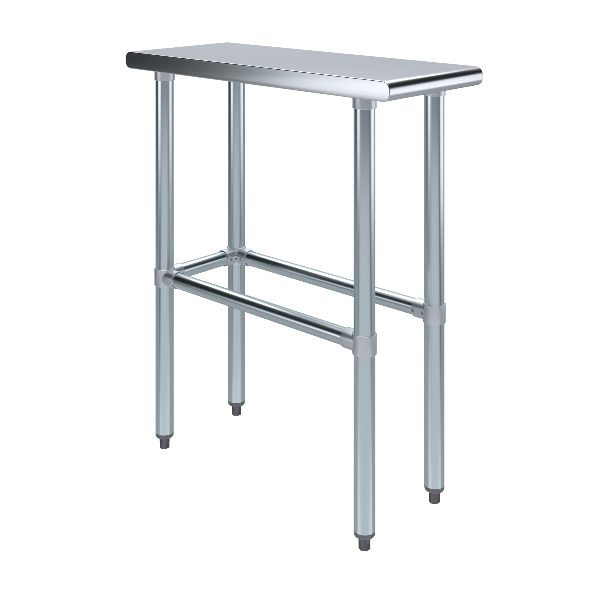 AmGood NSF Certified Stainless Steel Work Table - 12