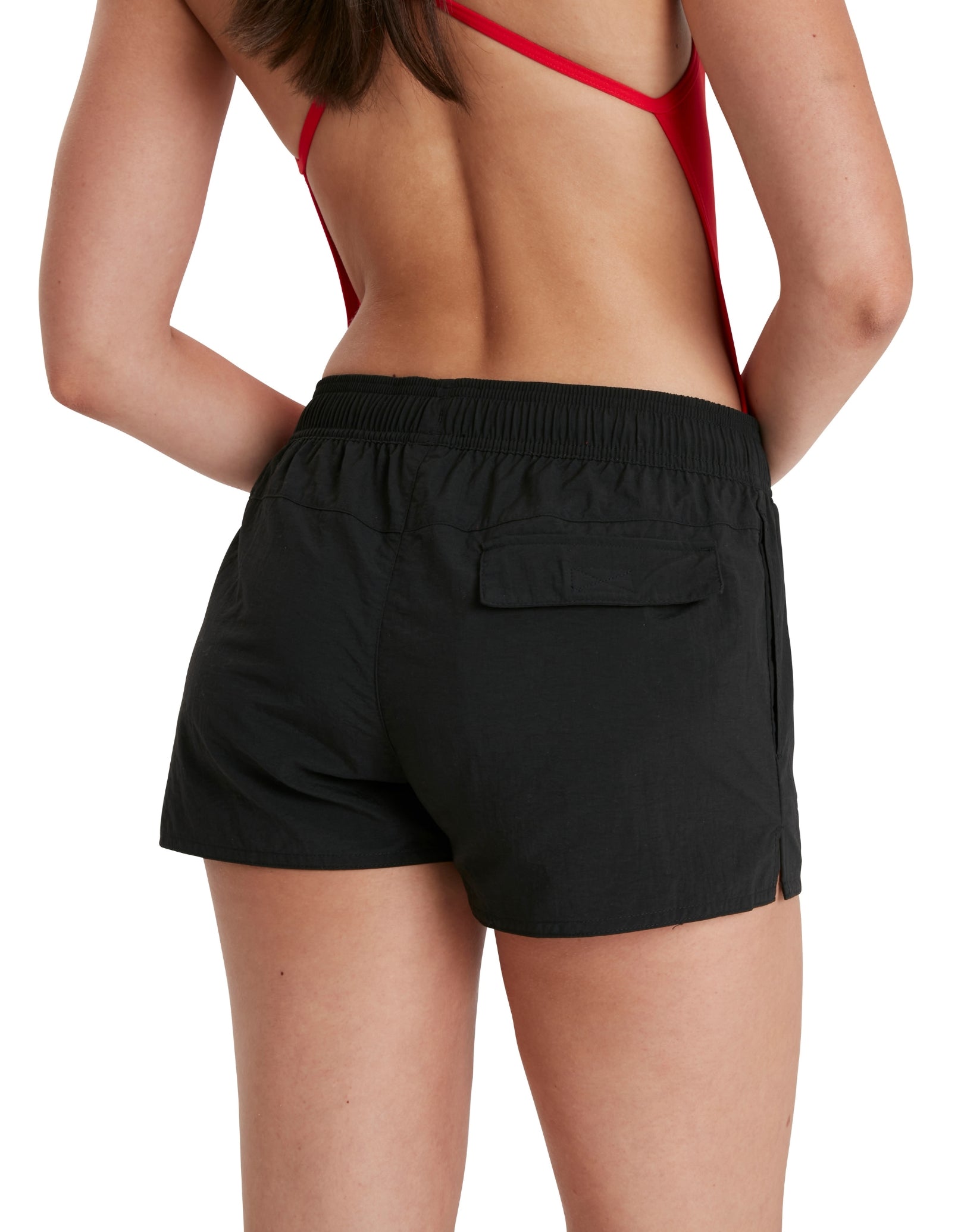 Women's Essential Water Shorts - Quick-Dry, Comfortable & Stylish Black Swim Shorts for Beach, Pool & Yoga