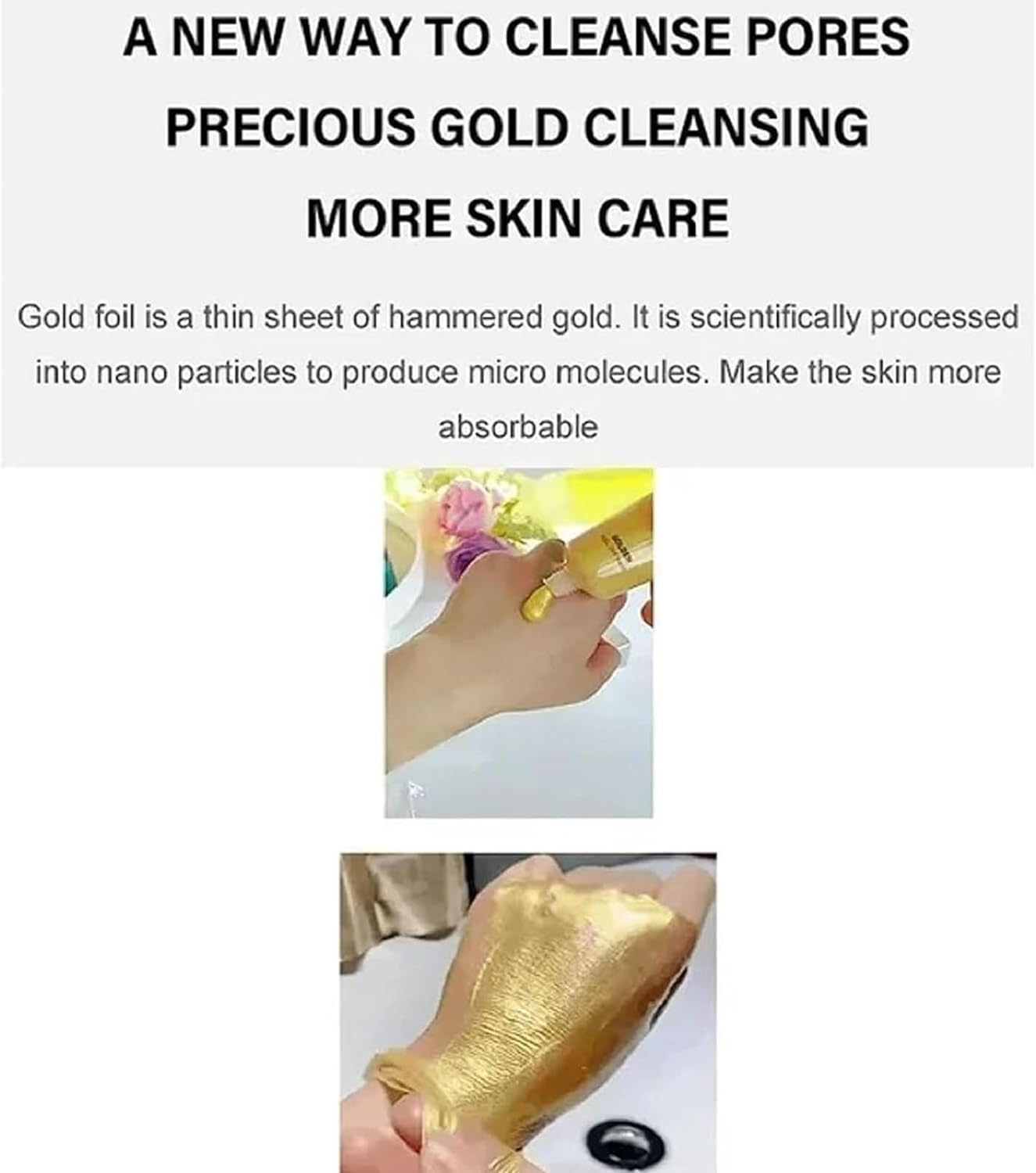 24K Golden Peel Off Mask - Anti-Wrinkle & Whitening Facial Treatment with 98.4% Pure Gold | Removes Blackheads, Reduces Fine Lines & Deep Cleans Pores | Heykomi Luxury Skincare for Spa Days & Special Occasions