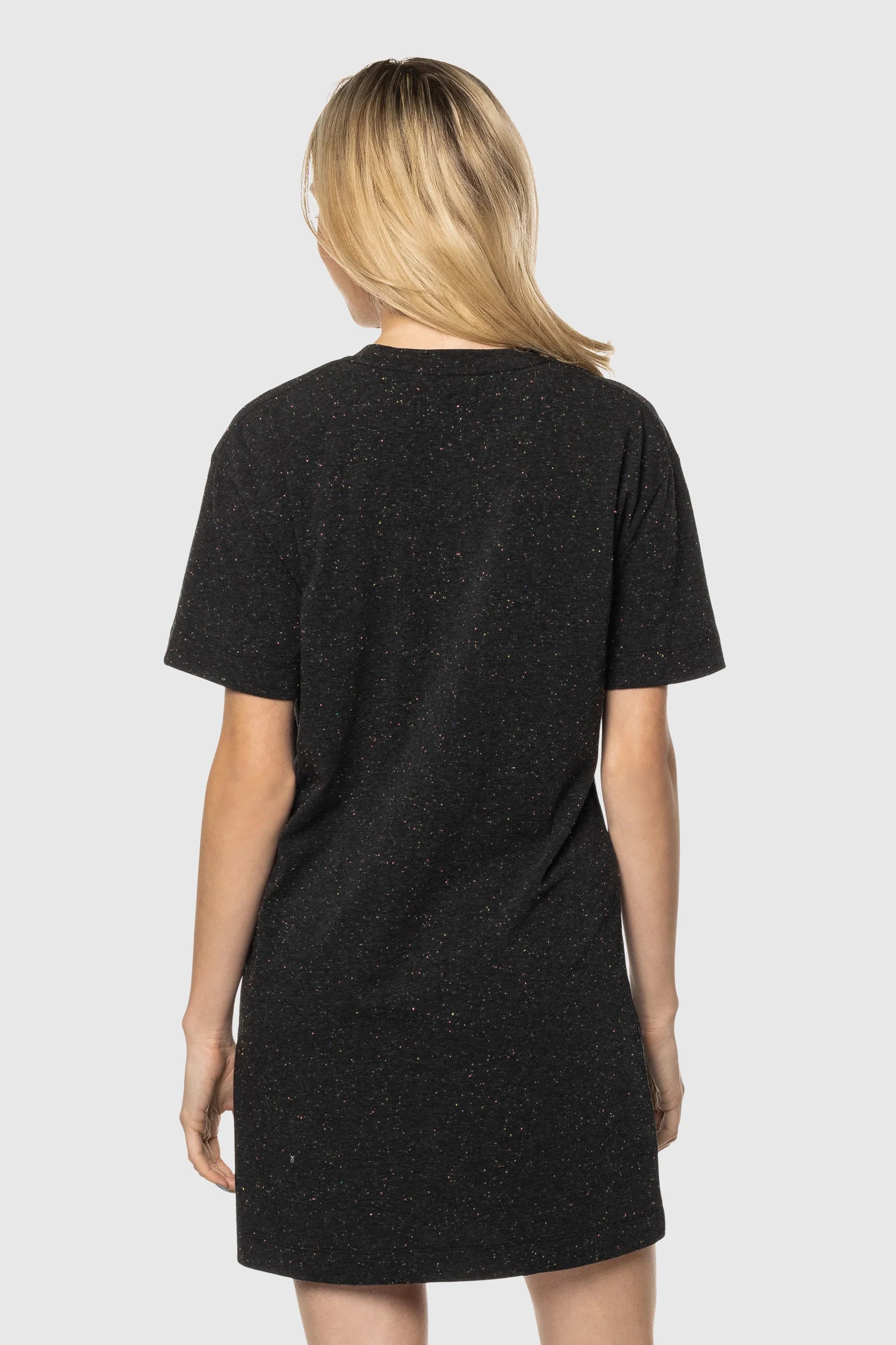 Women's Casual Short Sleeve Tee Dress - Soft Cotton Blend T-Shirt Dress for Summer, Lounge, Travel & Everyday Wear