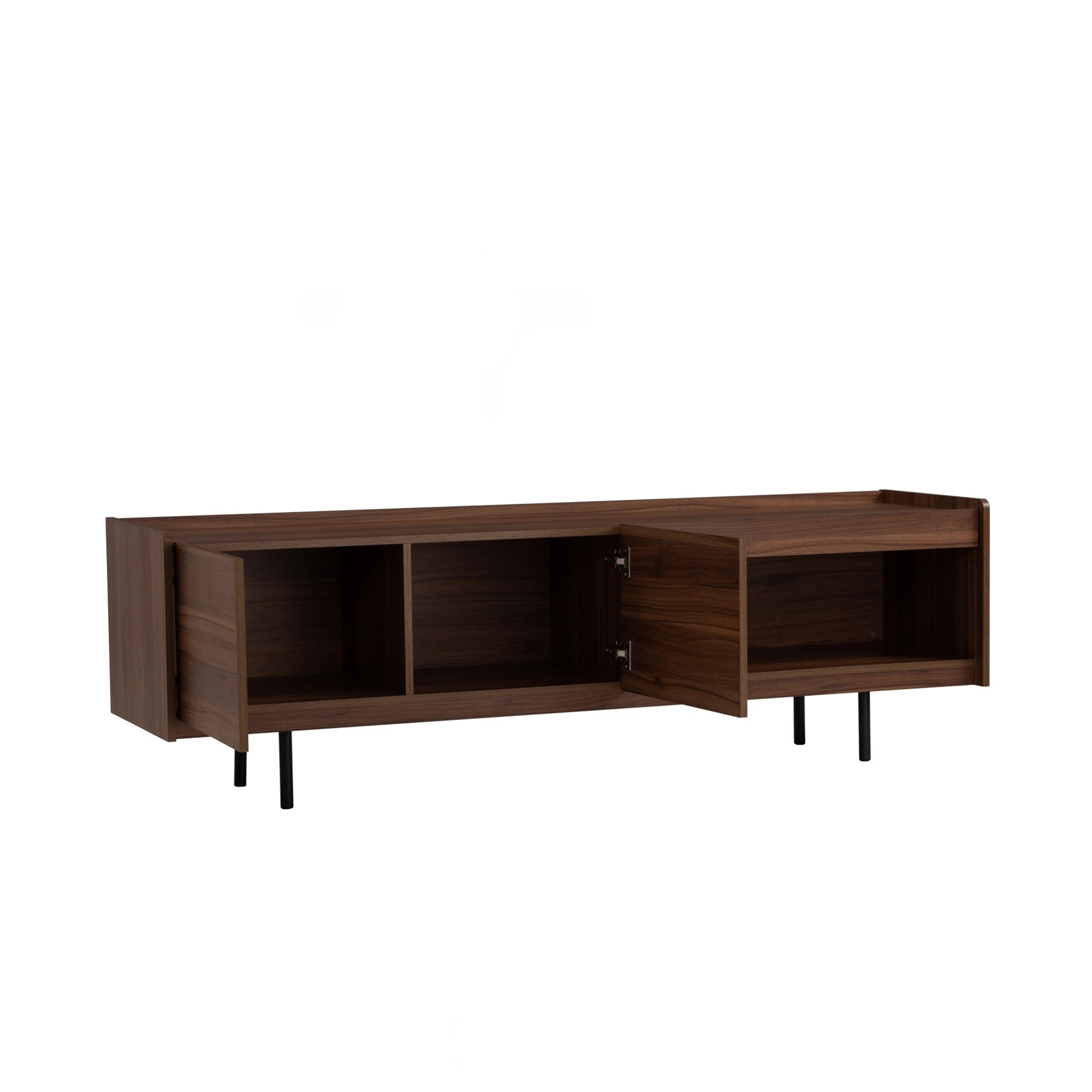 Malix 70.8 Inch TV Stand with Storage - Modern Entertainment Center for Living Room, Bedroom & Home Theater - 1.8m Wide TV Console with Shelves & Cabinets
