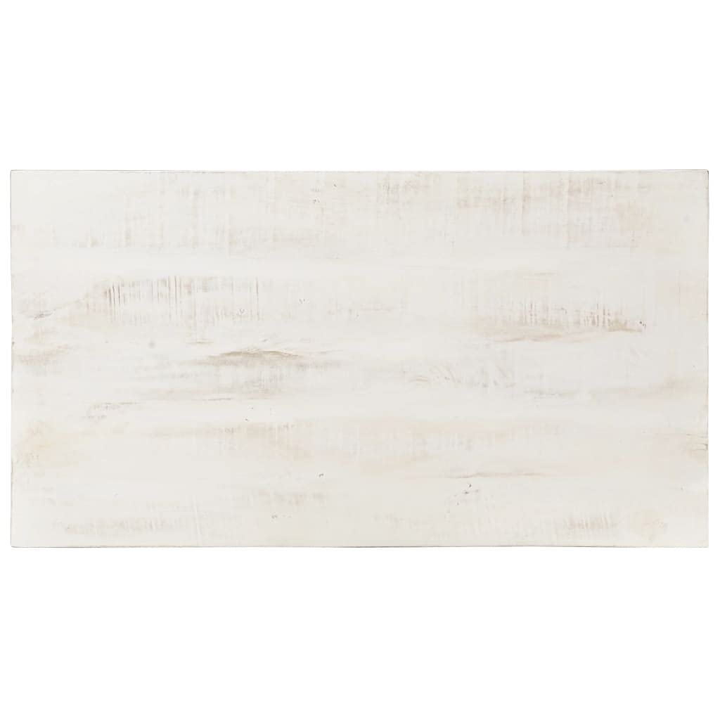 Rustic White Coffee Table 43.3