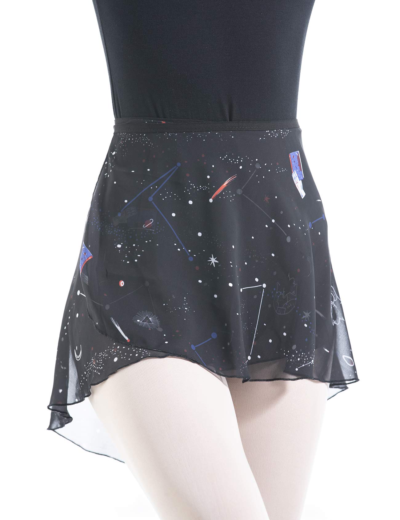 Elegant Ballet Chiffon Wrap Skirts for Women & Girls - Dance, Performance, Practice & Everyday Wear