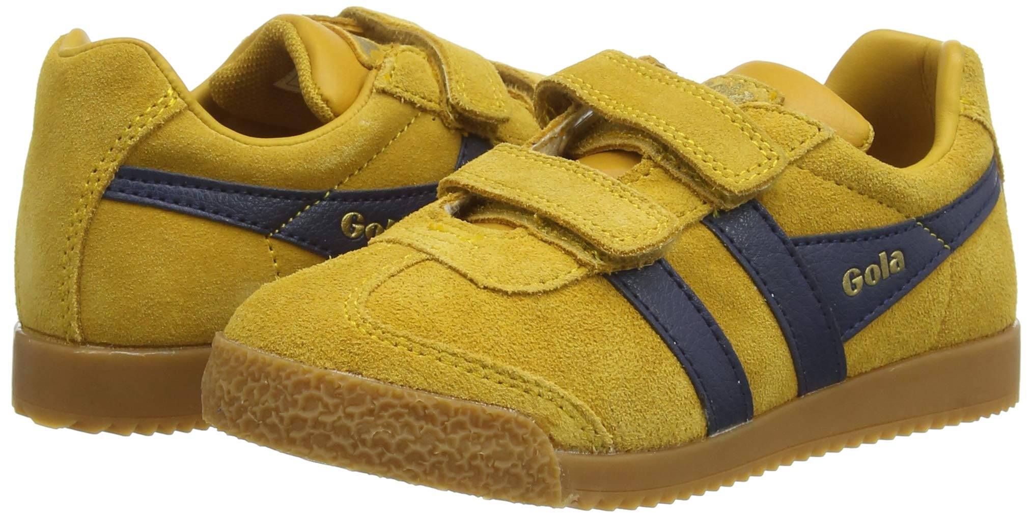 Gola Unisex-Child Harrier Velcro Trainers - Lightweight Kids Sneakers for School, Running & Everyday Wear - Comfortable Athletic Shoes for Boys & Girls