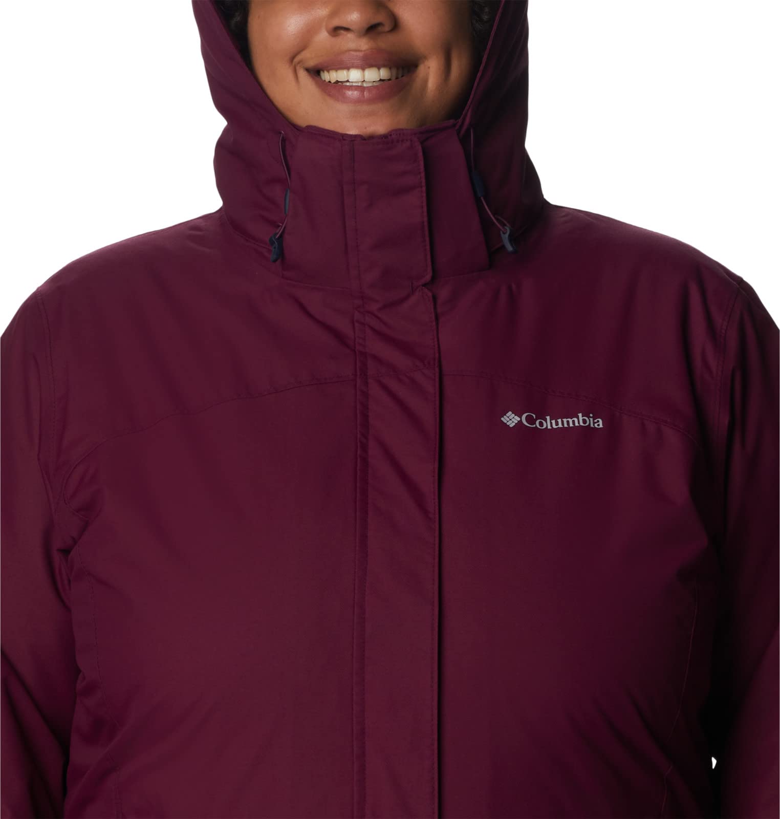 Columbia Women's Bugaboo II Fleece Interchange Jacket - Waterproof, Lightweight & Warm Winter Coat for Hiking, Camping & Outdoor Adventures