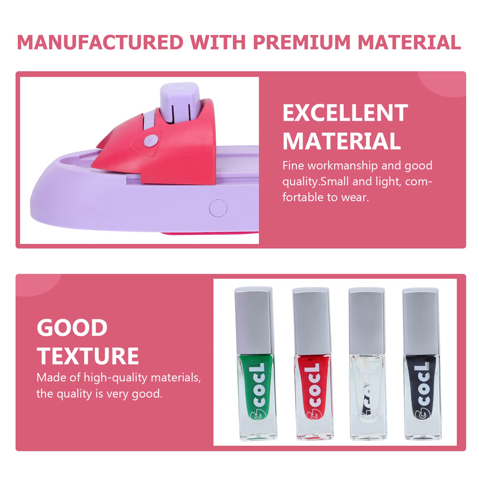 Professional Nail Art Printing Machine Kit - DIY Manicure Tool with Small Steel Plate for Nail Polish Designs | Perfect for Home Salon, Nail Artists & DIY Enthusiasts