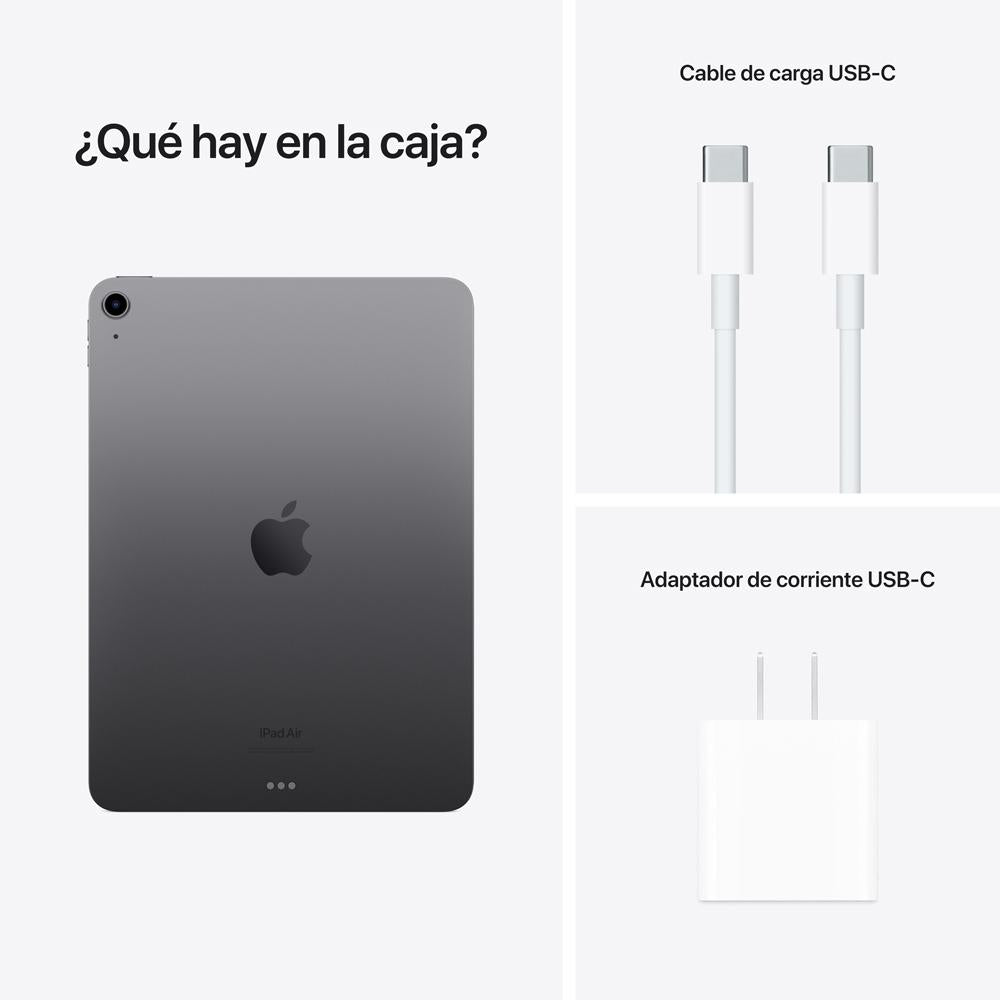 2022 Apple iPad Air 5th Gen (10.9-inch, Wi-Fi, 64GB) - Space Gray | Thin & Light Tablet for Work, Study & Entertainment